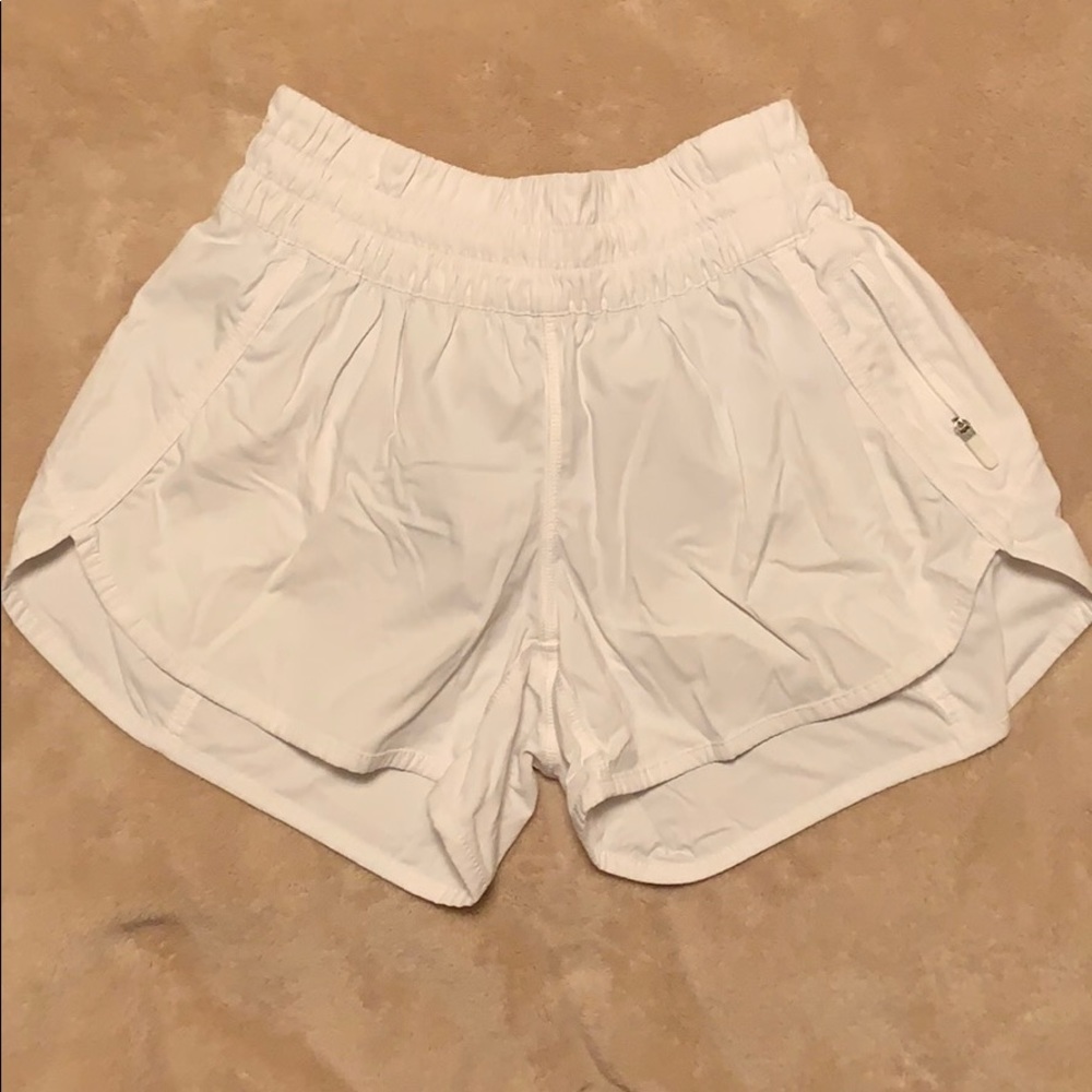 Lululemon White Shorts